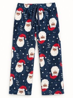 Old Navy Dark Santa Print Mens/Boys Pajama Pants